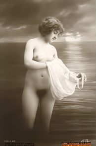Vintage Nude In Studio Photography