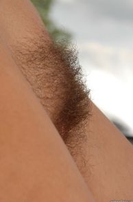 Furry Brown Pussy Pubes